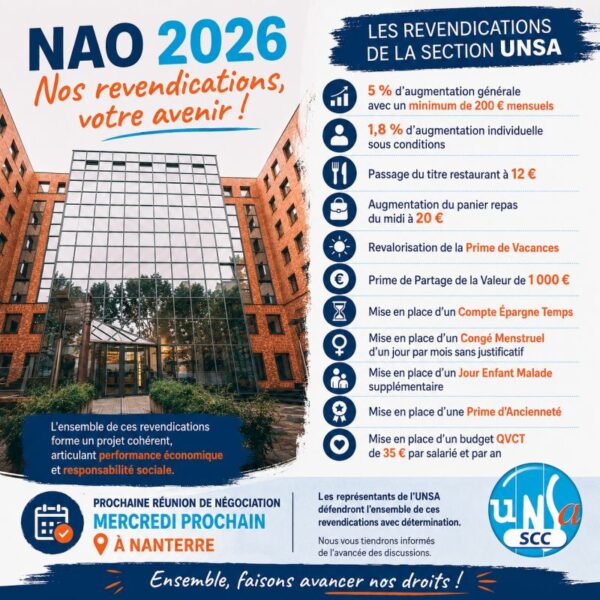 UNSA SCC - NAO 2026